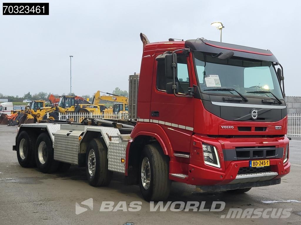 Volvo FMX 460 8X4 HIAB XR26Z56 containersystem Full Stee Camiones polibrazo