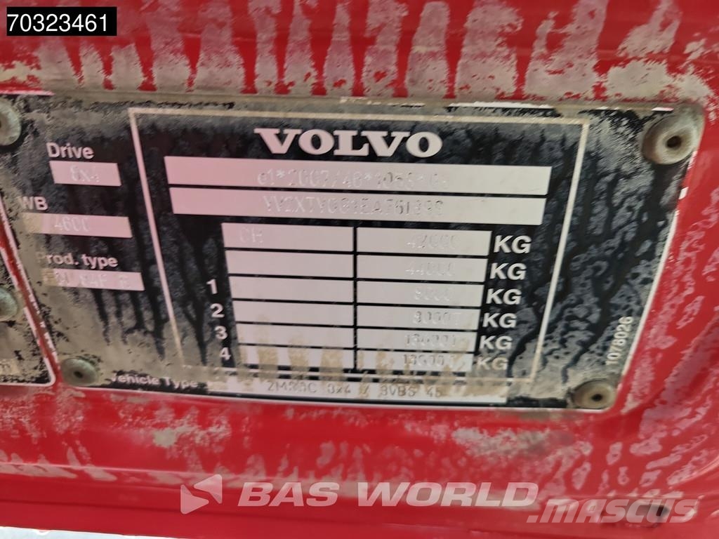 Volvo FMX 460 8X4 HIAB XR26Z56 containersystem Full Stee Camiones polibrazo