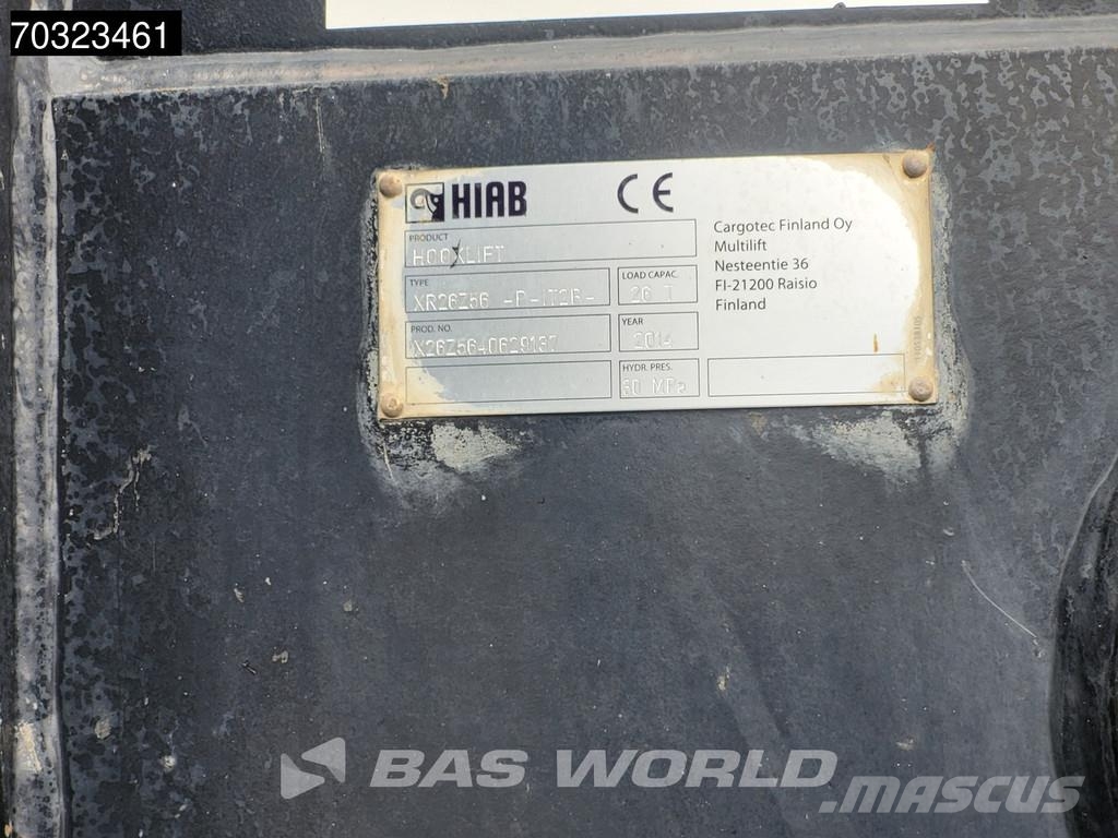 Volvo FMX 460 8X4 HIAB XR26Z56 containersystem Full Stee Camiones polibrazo