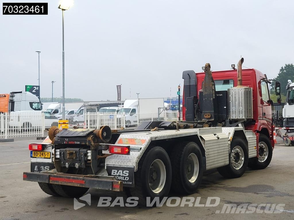 Volvo FMX 460 8X4 HIAB XR26Z56 containersystem Full Stee Camiones polibrazo