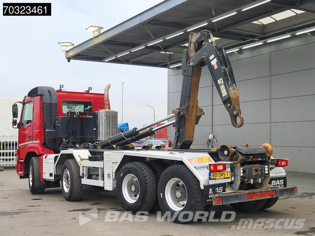 Volvo FMX 460 8X4 HIAB XR26Z56 containersystem Full Stee Camiones polibrazo