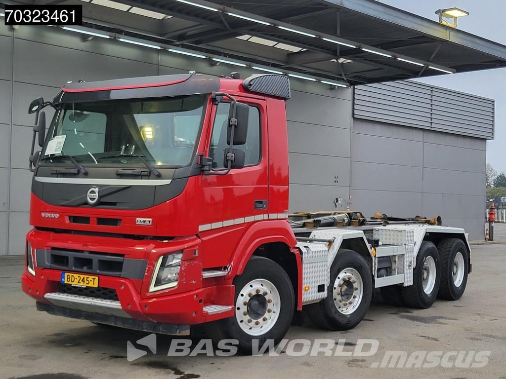 Volvo FMX 460 8X4 HIAB XR26Z56 containersystem Full Stee Camiones polibrazo
