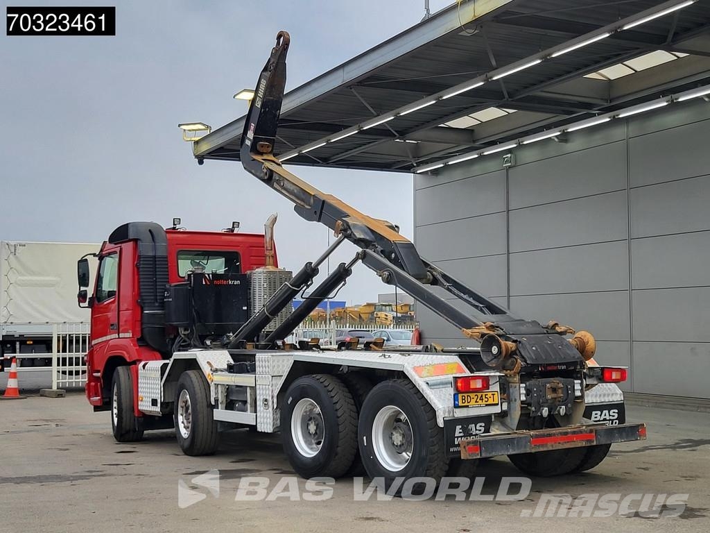 Volvo FMX 460 8X4 HIAB XR26Z56 containersystem Full Stee Camiones polibrazo