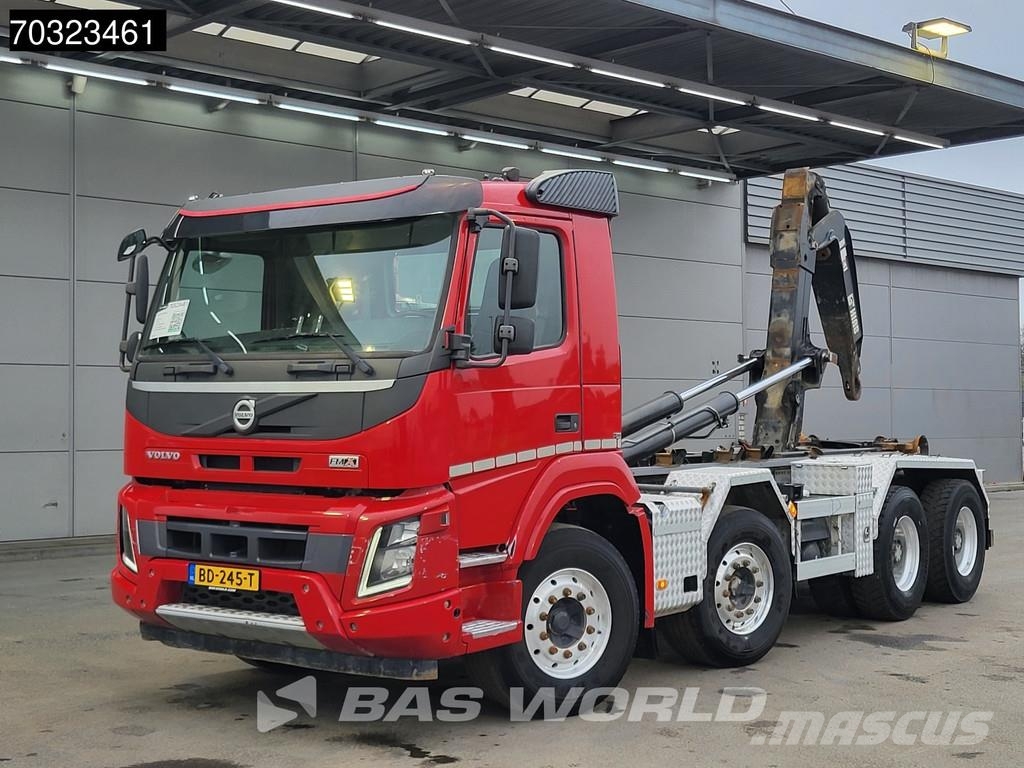 Volvo FMX 460 8X4 HIAB XR26Z56 containersystem Full Stee Camiones polibrazo