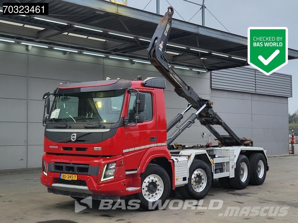 Volvo FMX 460 8X4 HIAB XR26Z56 containersystem Full Stee Camiones polibrazo