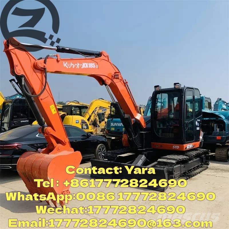 Kubota KX185-3 중형굴삭기 7톤-28톤