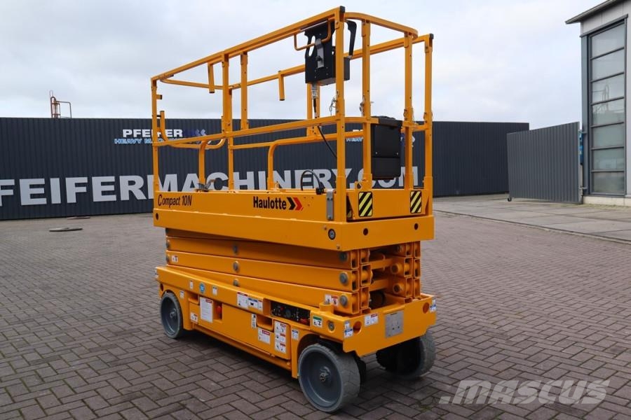 Haulotte Compact 10N Valid Inspection, *Guarantee! 10m Work Scissor lifts
