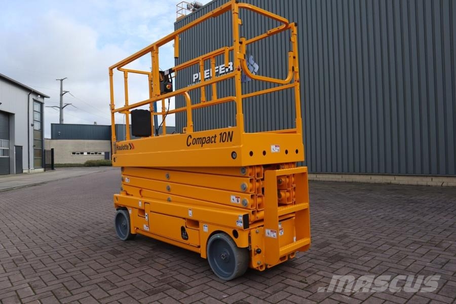 Haulotte Compact 10N Valid Inspection, *Guarantee! 10m Work Scissor lifts