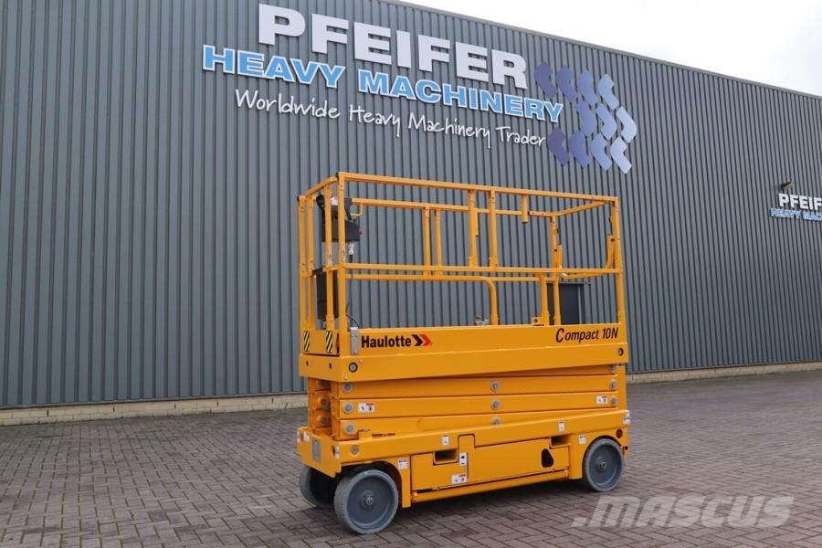 Haulotte Compact 10N Valid Inspection, *Guarantee! 10m Work Scissor lifts