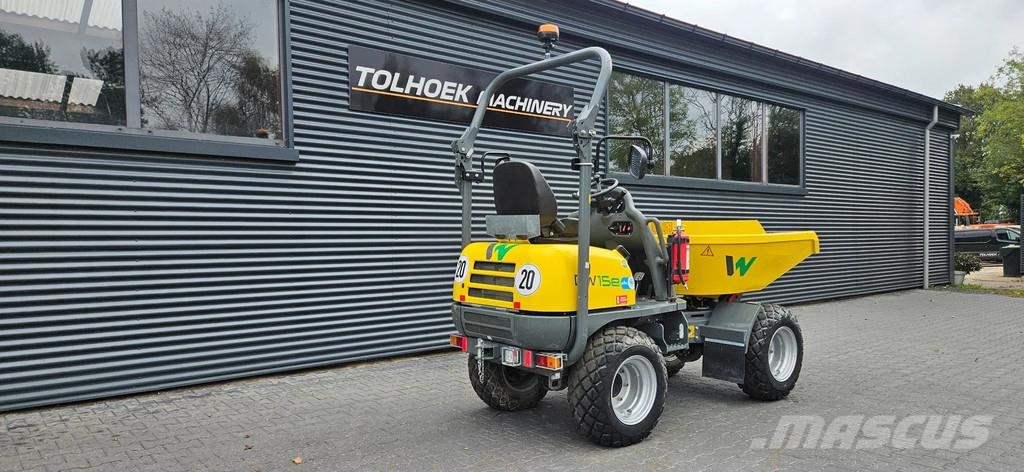 Wacker Neuson Electric wheel dumper NIEUWSTAAT DW 15E Mini Dumpers