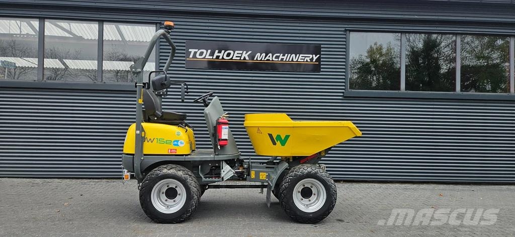 Wacker Neuson Electric wheel dumper NIEUWSTAAT DW 15E Mini Dumpers