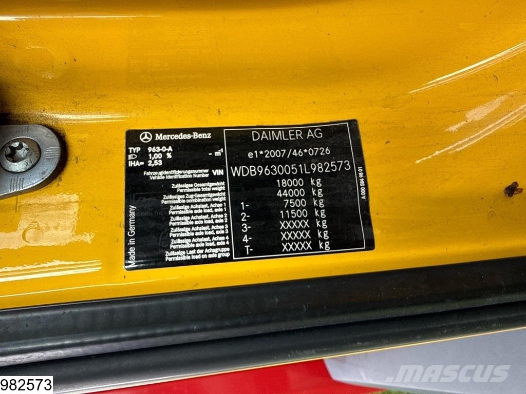 Mercedes-Benz Actros 1843 EURO 6, Kassbohrer, Combi Oprijwagen