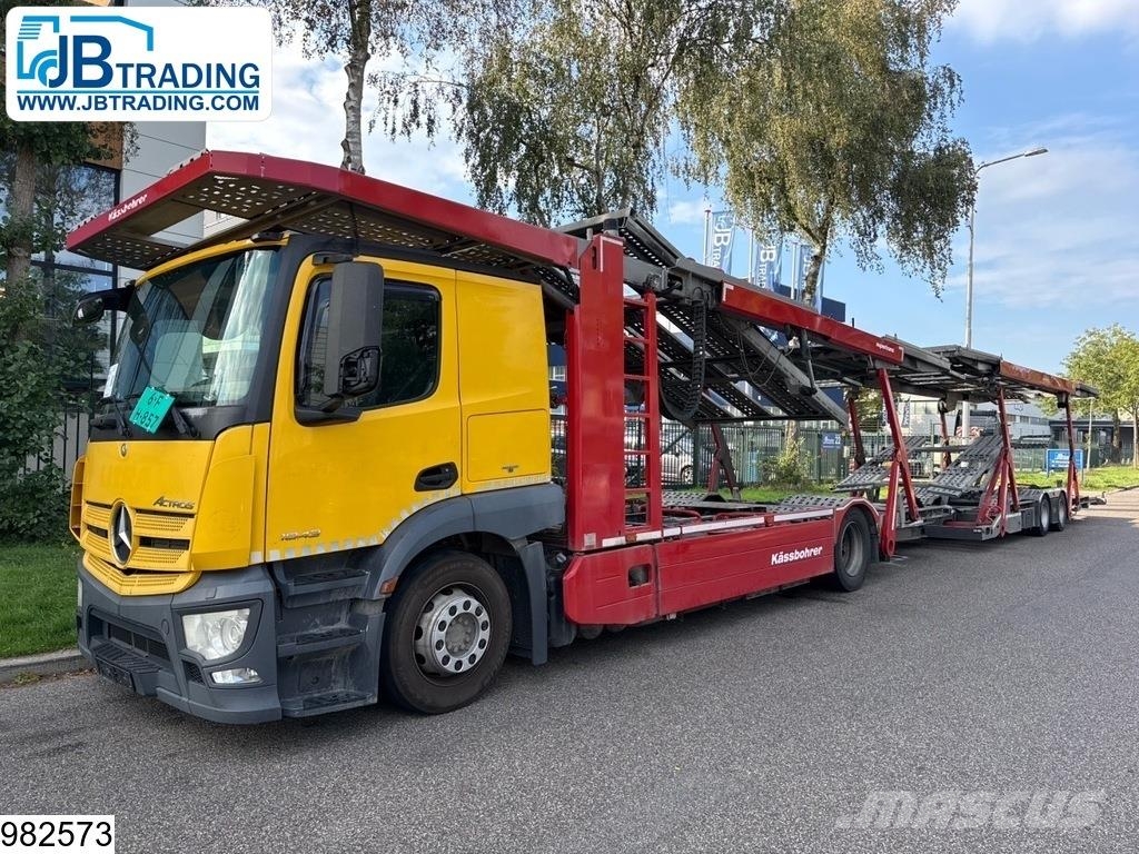 Mercedes-Benz Actros 1843 EURO 6, Kassbohrer, Combi Oprijwagen