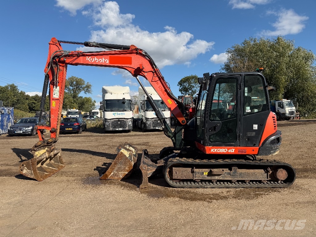 Kubota KX 080-4 Excavadoras 7t - 12t