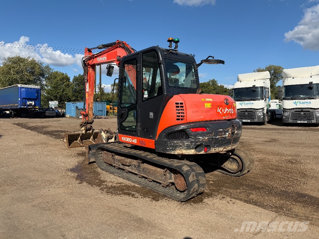 Kubota KX 080-4 Excavadoras 7t - 12t