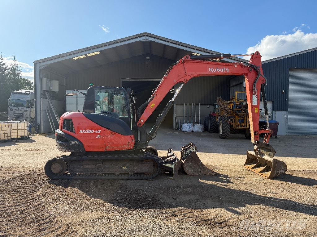 Kubota KX 080-4 Excavadoras 7t - 12t