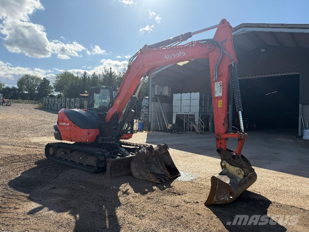 Kubota KX 080-4 Excavadoras 7t - 12t