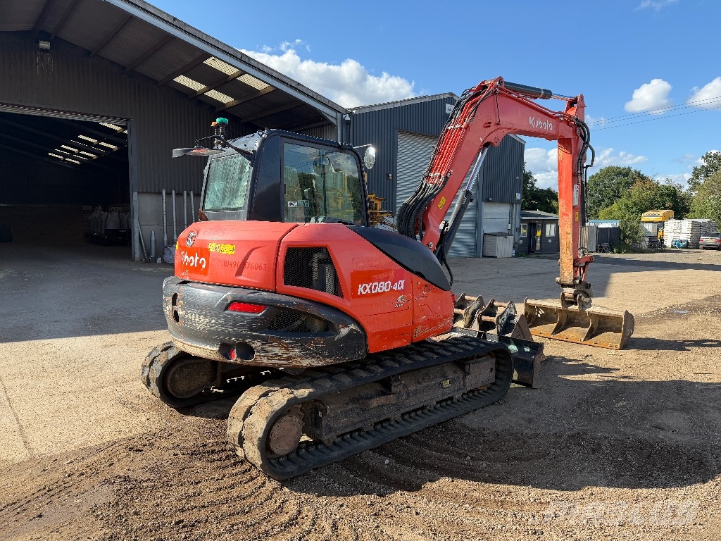 Kubota KX 080-4 Excavadoras 7t - 12t