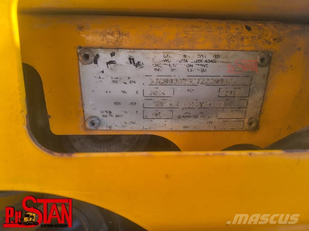 JCB 8025 ZTS Мини-экскаваторы