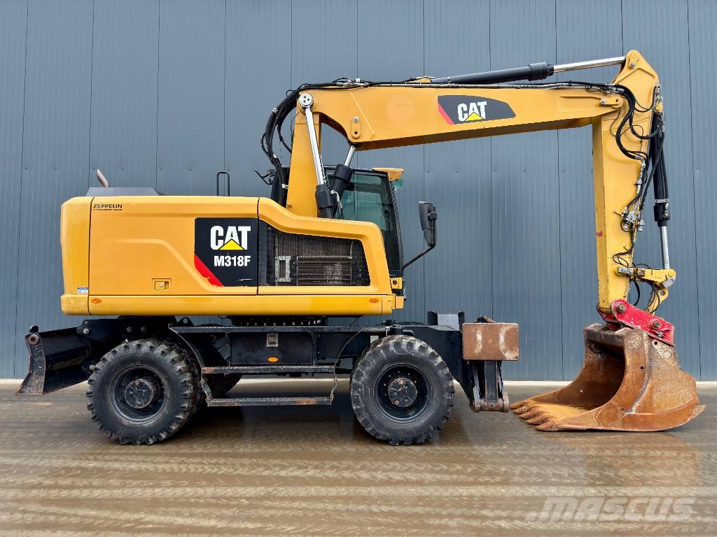 CAT M318F Pyöräkaivukoneet