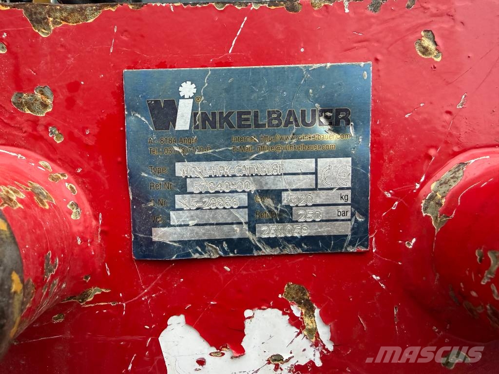 CAT M318F Pyöräkaivukoneet