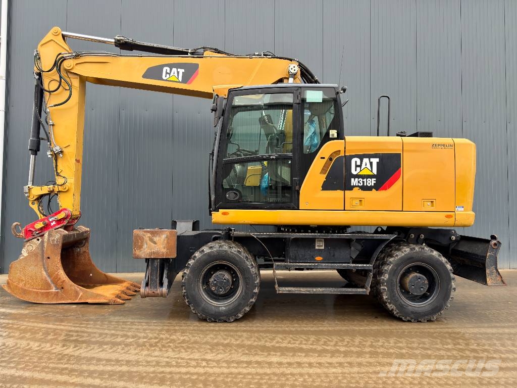 CAT M318F Pyöräkaivukoneet
