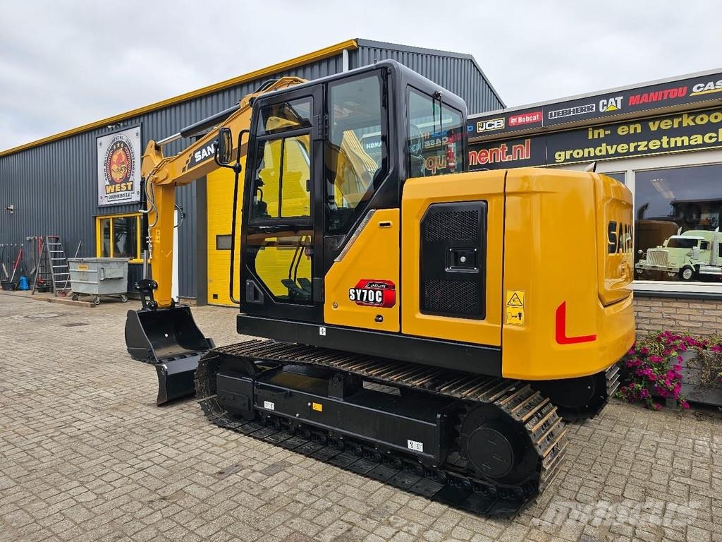 Sany SY70C Средни екскаватори 7т - 12т