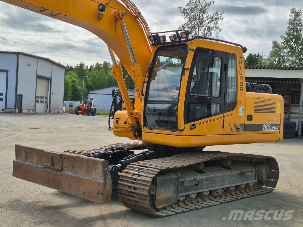 Hyundai R 160 LCD-7 Excavadoras sobre orugas