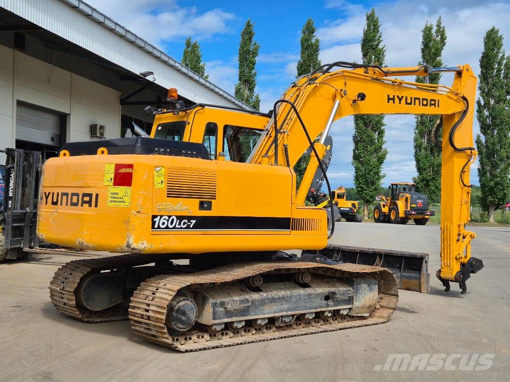 Hyundai R 160 LCD-7 Excavadoras sobre orugas