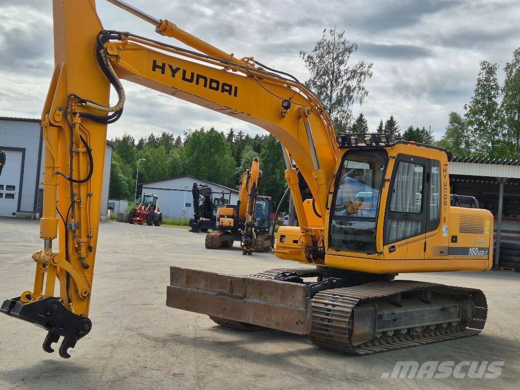 Hyundai R 160 LCD-7 Excavadoras sobre orugas