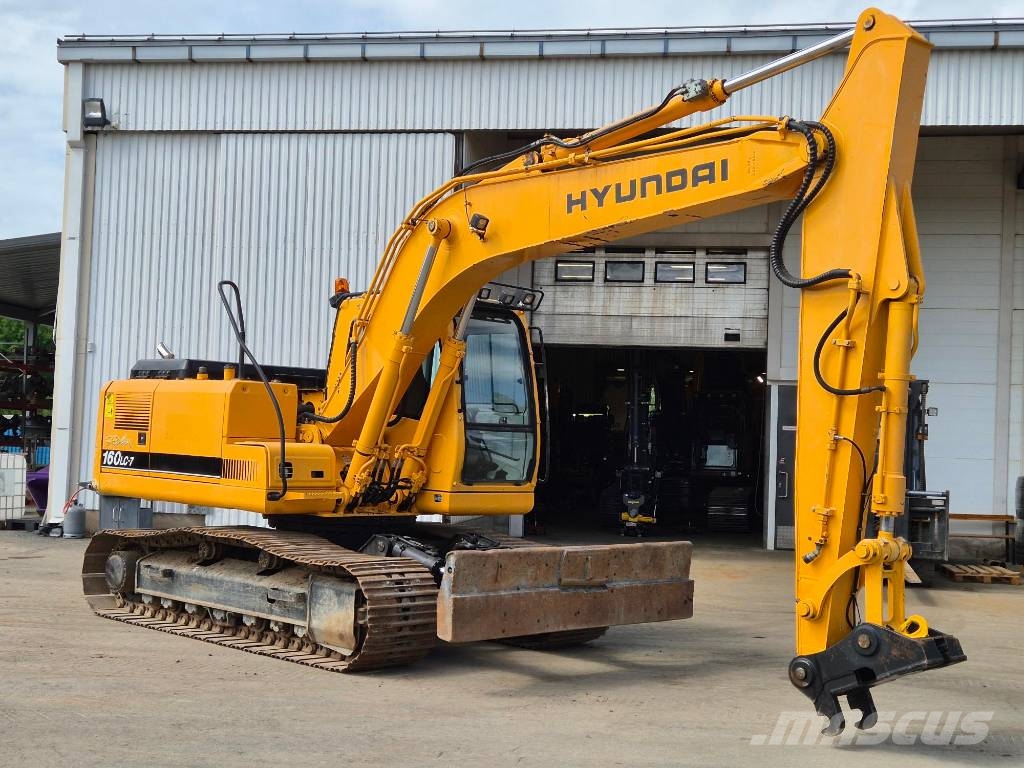 Hyundai R 160 LCD-7 Excavadoras sobre orugas