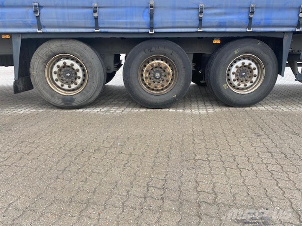 Schmitz Cargobull Trailer Curtainsider Lifting + Sliding Roof Straig نصف مقطورات بباب جانبي