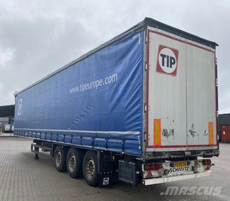 Schmitz Cargobull Trailer Curtainsider Lifting + Sliding Roof Straig نصف مقطورات بباب جانبي