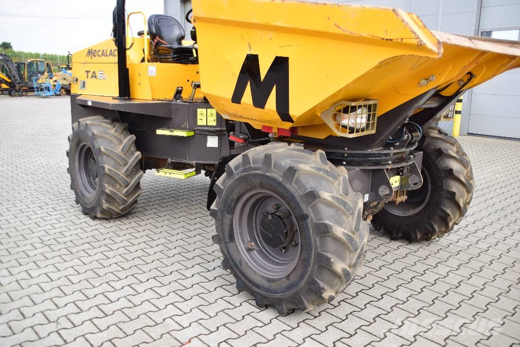Mecalac TA6s Terex TA6s JCB 6 ton swivel dumper عربات نقل قلابة للمواقع