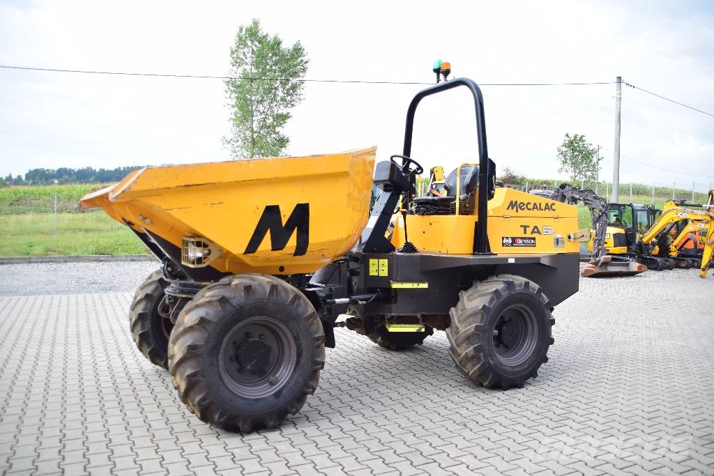 Mecalac TA6s Terex TA6s JCB 6 ton swivel dumper عربات نقل قلابة للمواقع
