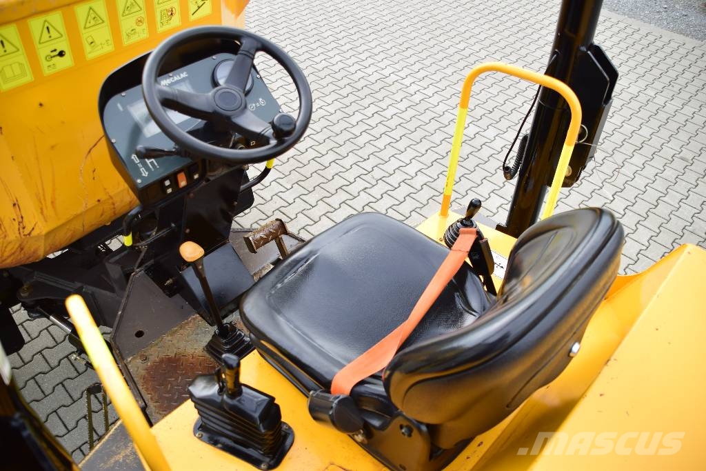 Mecalac TA6s Terex TA6s JCB 6 ton swivel dumper عربات نقل قلابة للمواقع
