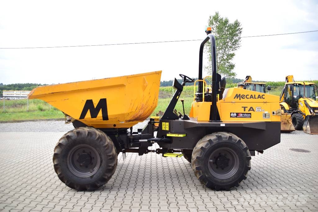 Mecalac TA6s Terex TA6s JCB 6 ton swivel dumper عربات نقل قلابة للمواقع