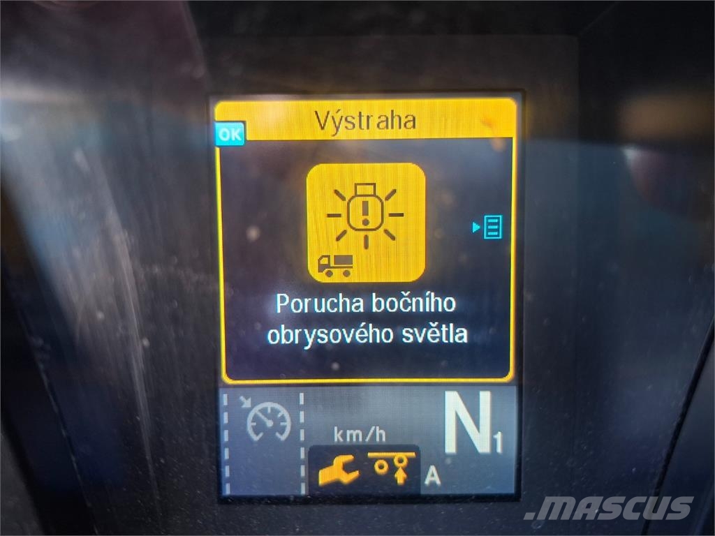 Mercedes-Benz ANTOS 2543 6X2 + PANAV TV 18 L Sanduk kamioni