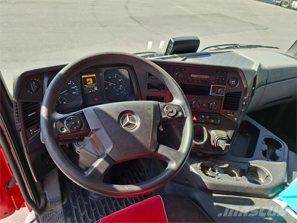 Mercedes-Benz ANTOS 2543 6X2 + PANAV TV 18 L Sanduk kamioni