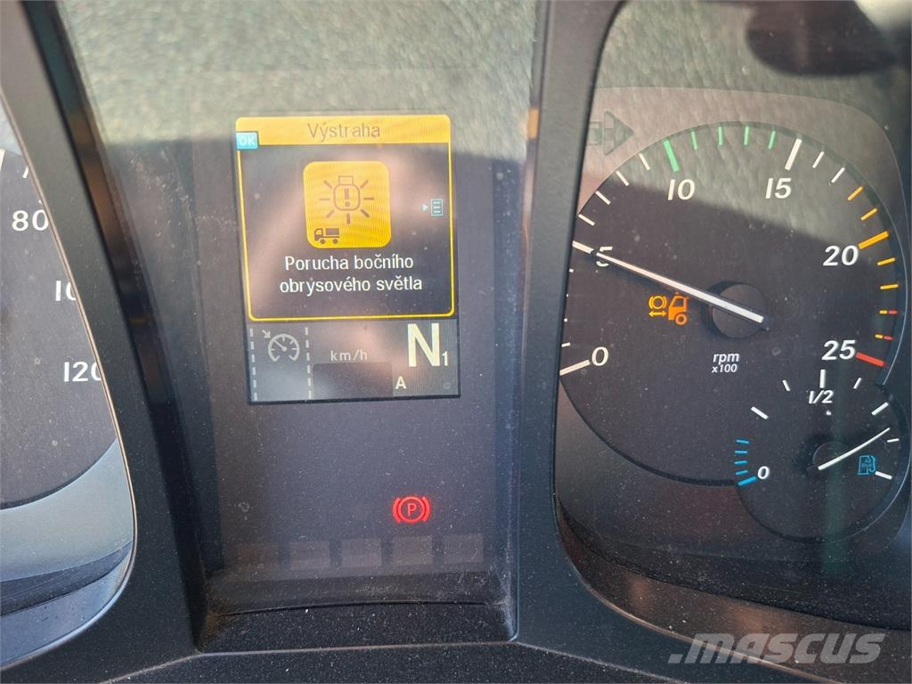 Mercedes-Benz ANTOS 2543 6X2 + PANAV TV 18 L Sanduk kamioni
