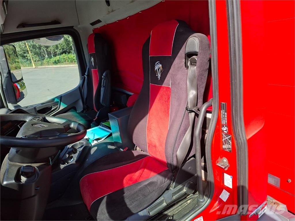Mercedes-Benz ANTOS 2543 6X2 + PANAV TV 18 L Sanduk kamioni