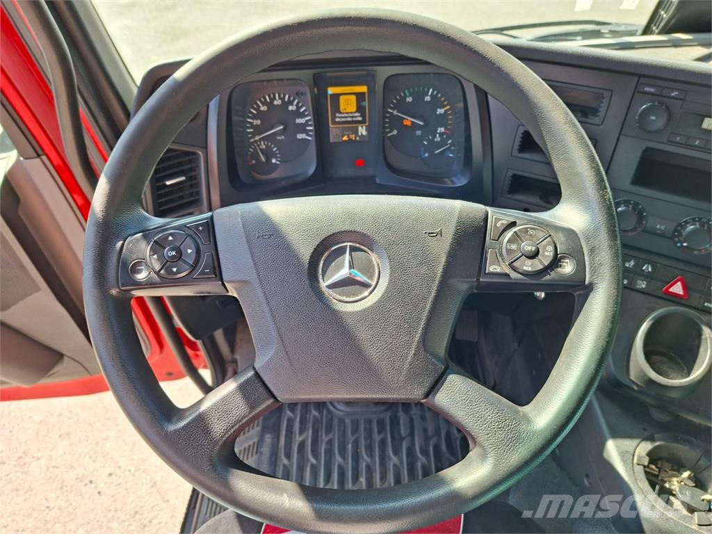 Mercedes-Benz ANTOS 2543 6X2 + PANAV TV 18 L Sanduk kamioni