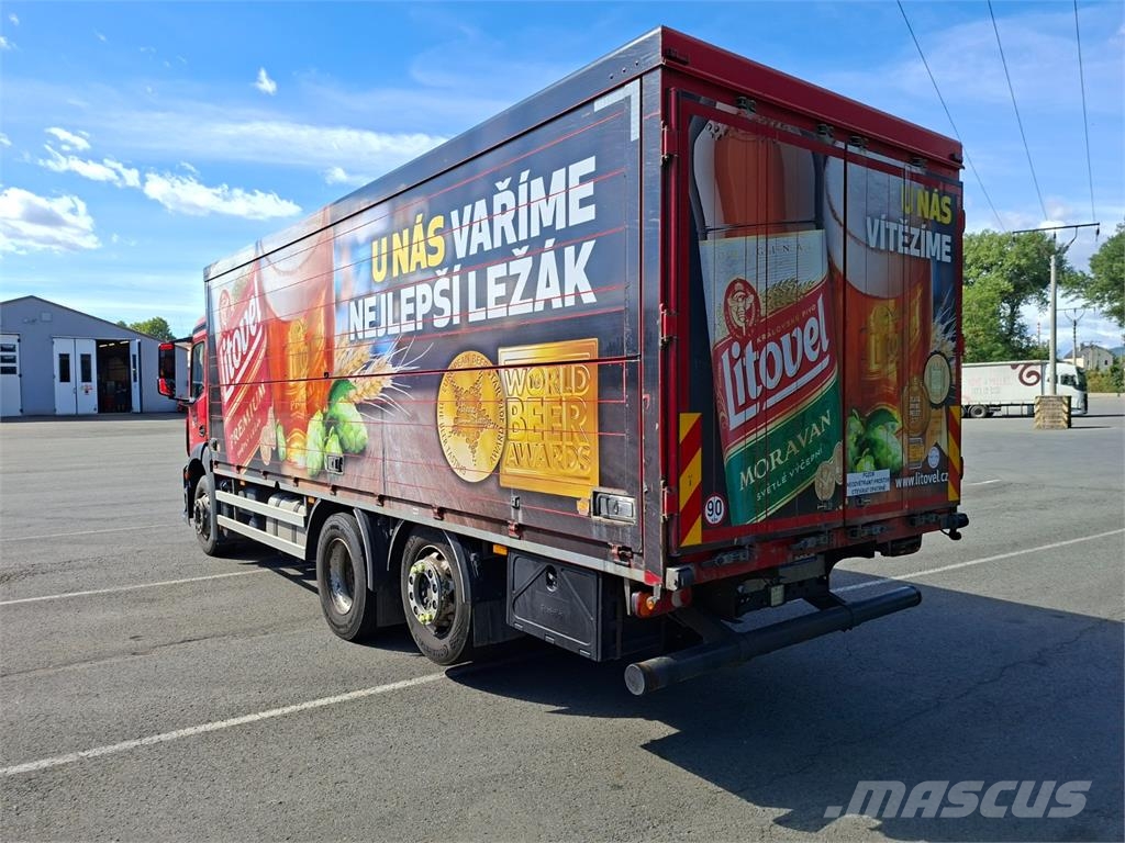 Mercedes-Benz ANTOS 2543 6X2 + PANAV TV 18 L Sanduk kamioni