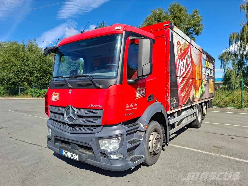 Mercedes-Benz ANTOS 2543 6X2 + PANAV TV 18 L Sanduk kamioni