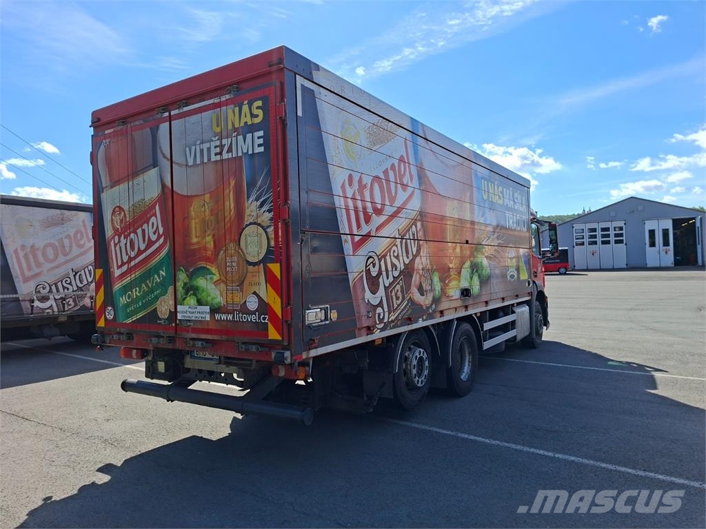 Mercedes-Benz ANTOS 2543 6X2 + PANAV TV 18 L Sanduk kamioni