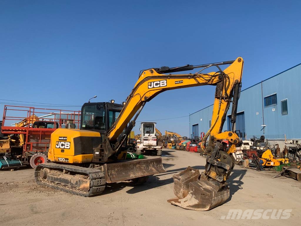 JCB 100C-1+Engcon Rototilt Excavadoras 7t - 12t