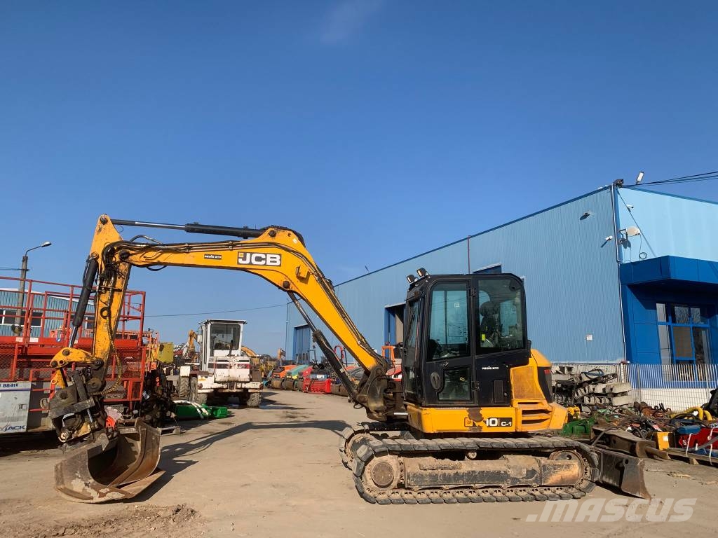 JCB 100C-1+Engcon Rototilt Excavadoras 7t - 12t