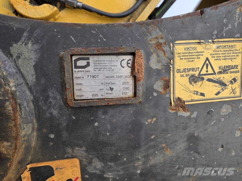 CAT 336 D Beltegraver