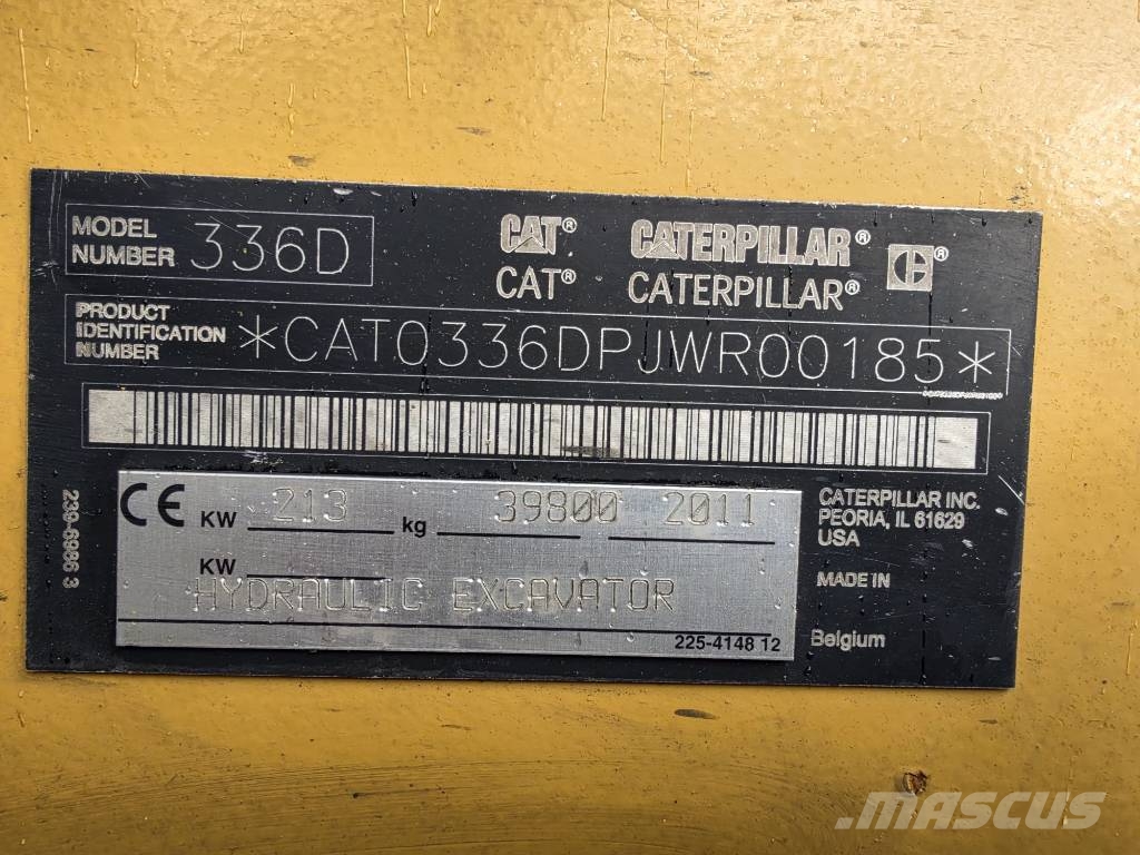CAT 336 D Beltegraver