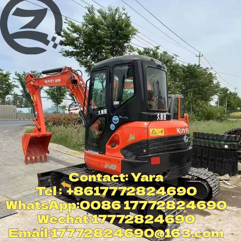 Kubota U 40 소형 굴삭기 7톤 미만